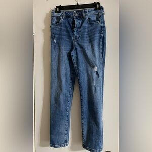 Kut from the Kloth Dark Blue Button-Fly Jeans